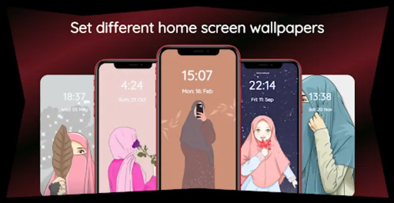 Hijab Wallpapers android App screenshot 0