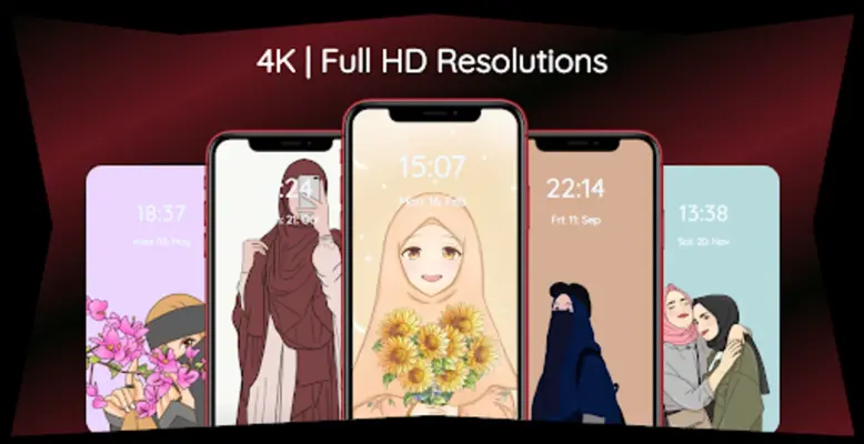 Hijab Wallpapers android App screenshot 2