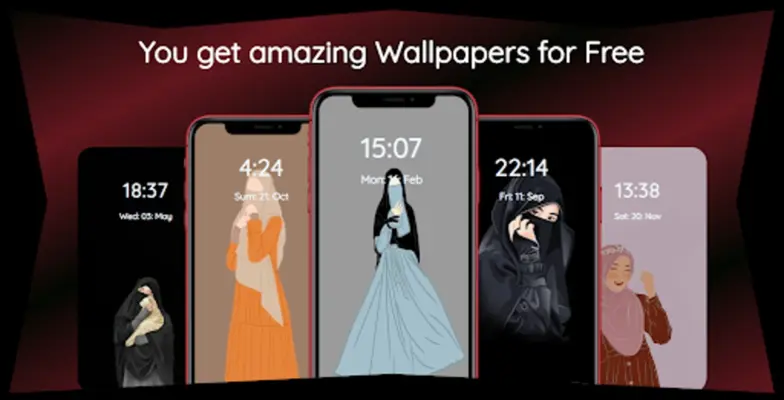 Hijab Wallpapers android App screenshot 3